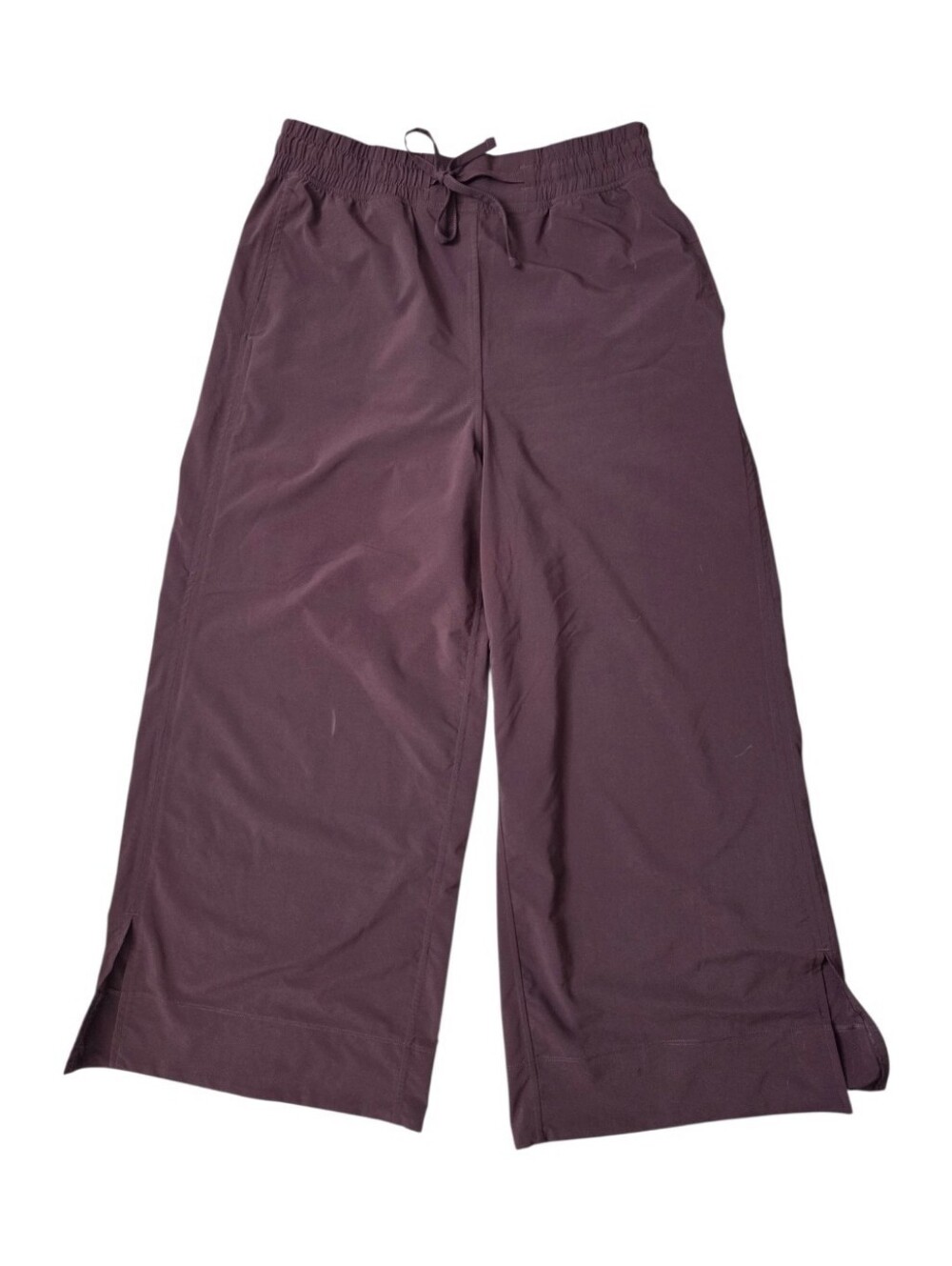 CRZ YOGA Brown High Waisted Wide Leg Active Yoga Pants Women's Size Medium - Picture 2 of 11